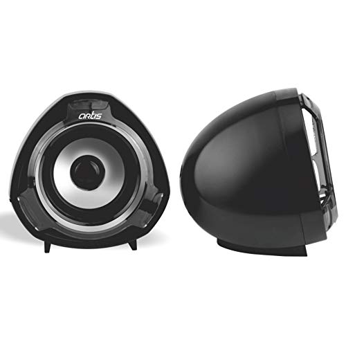 Artis S9 2.0 USB Multimedia Speakers (Black)(6W RMS Output) - Image 1