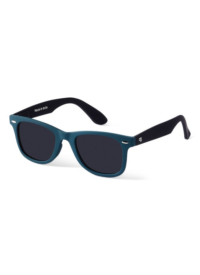 Woggles Emerald Eyes Polarized Wayfarer Sunglasses  - Image 1