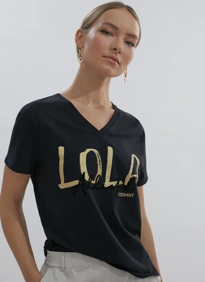 لولا كساديمونت تيشيرت بأكمام قصيرة مدمن