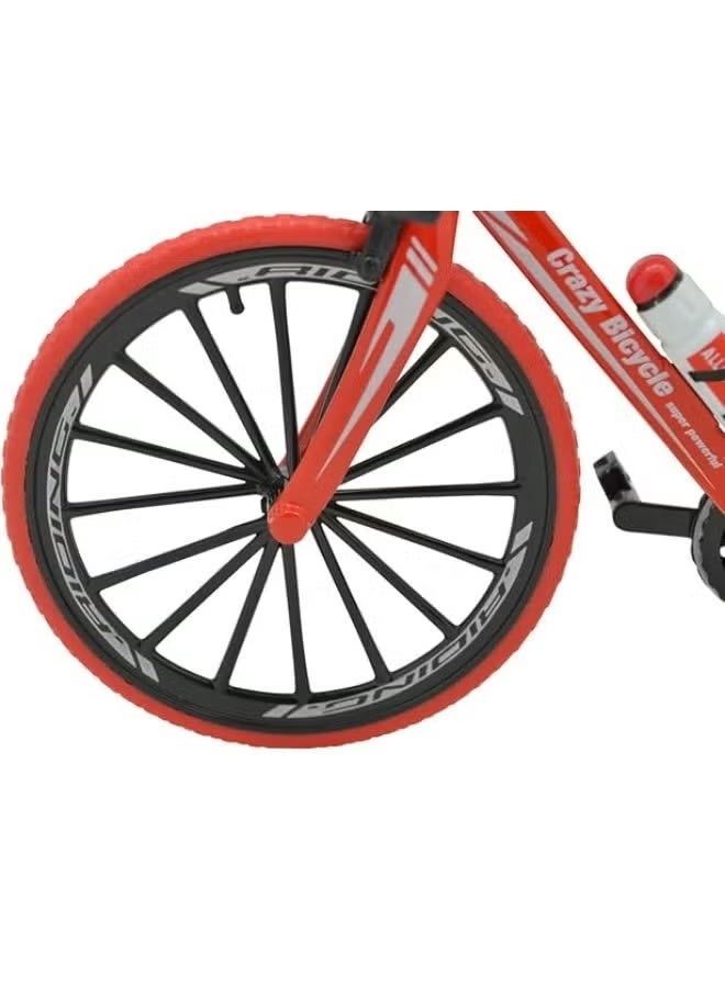 1:8 Scale Die-Cast Road Bike Model - Assorted Color Miniature Bicycle for Collectors, Dioramas, and Toy Vehicle Enthusiasts - Image 5