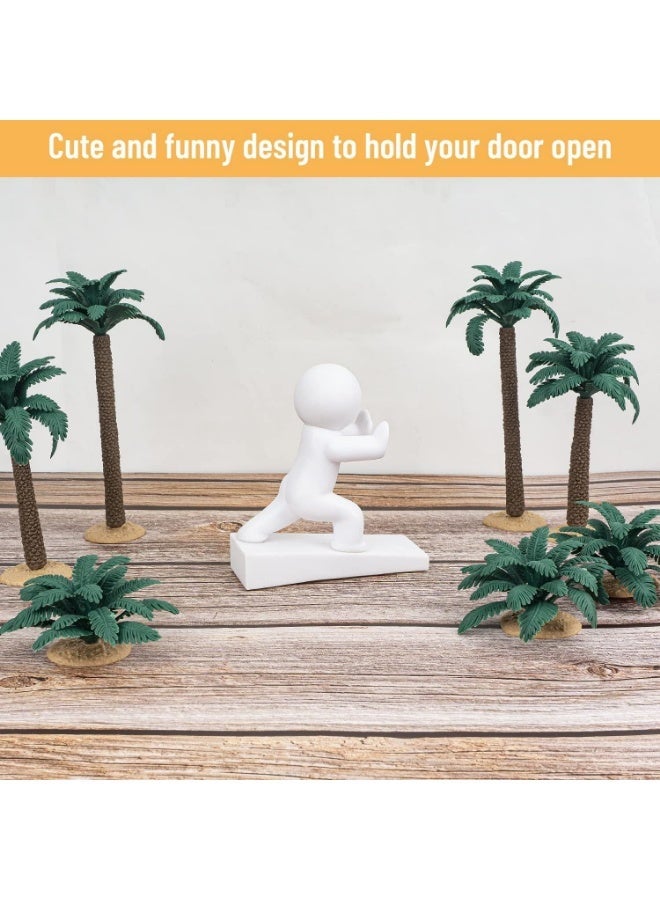 مصد باب زخرفي، مصد باب لطيف، مسدس باب للمنزل والمكتب، يعمل على جميع الأسطح، غير خدش، قبضة قوية (صغير A) - Image 2