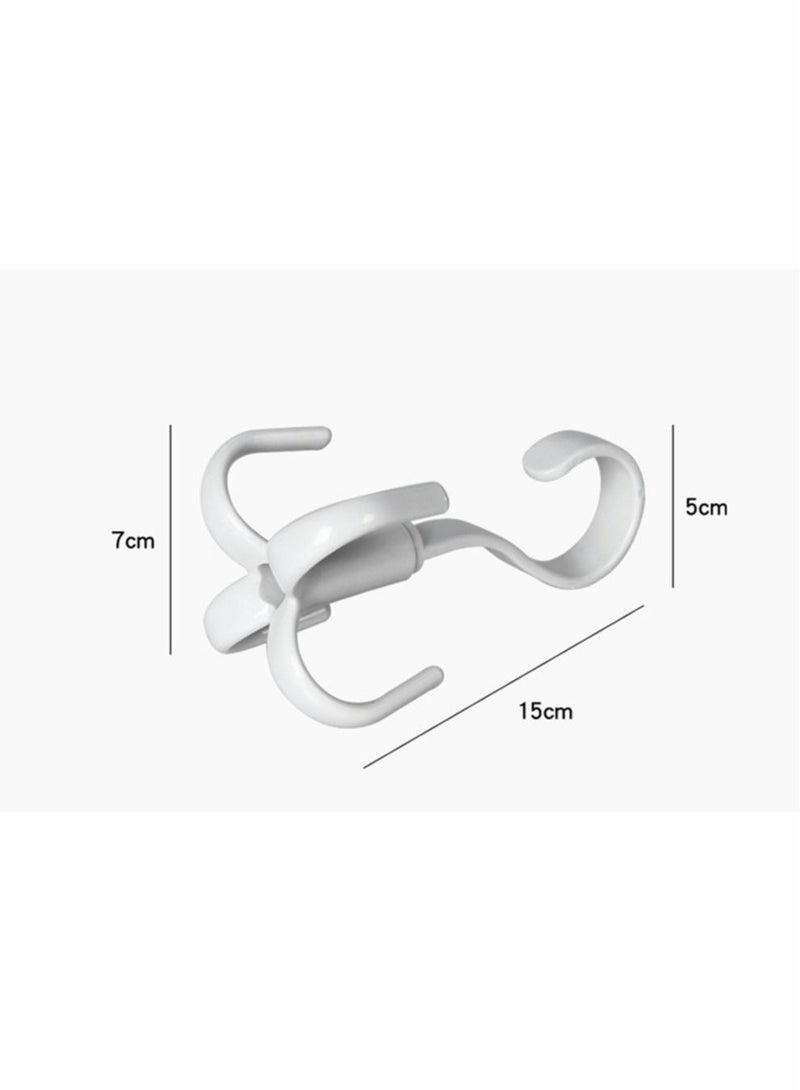 Excefore 360 Degree Rotatable Hook Wardrobe Multi-Functional Bag Tie Hanger  - Image 4
