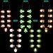 Traplace 5 PCS LED Christmas Light Up Necklaces 3 Modes Xmas Necklaces with 9 Bulbs Xmas Necklace Snowman Tree Santa Claus Design Christmas Party Supplies for Ugly Sweater Family Party - Image 2