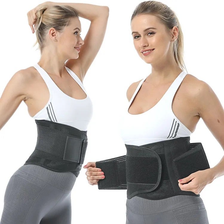 Bluejw Women Men Waist Trainer Belt - Waist Shaper Slimming Body - Abdominal Waist Trimmer Exercise Fitness Support - Image 1