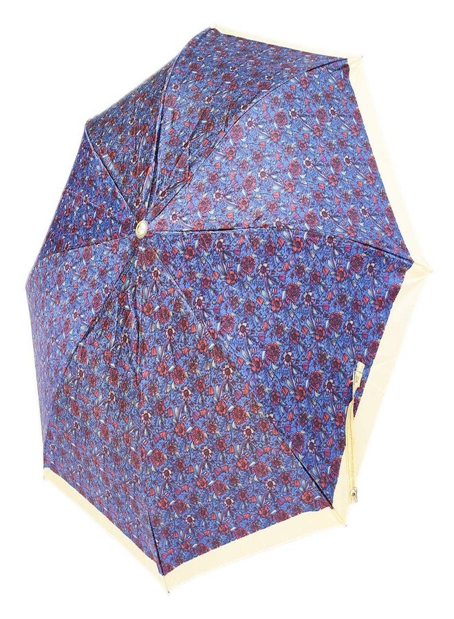 RAINPOPSON 2 Fold Printed Big Size Umbrella for Women & Men UV Protection Office Umbrella Combo for Girls/Men/Women (Multicolor Printed) - Set of 2 - Image 4