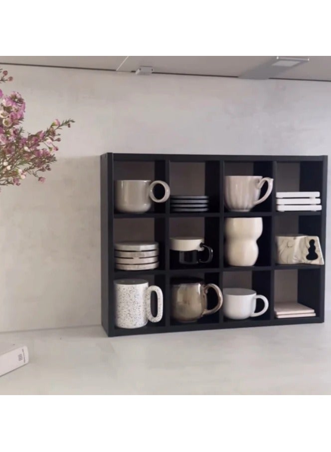 Black Mug House Dimensions:43*57cm  each square slot 13 cm - Image 2