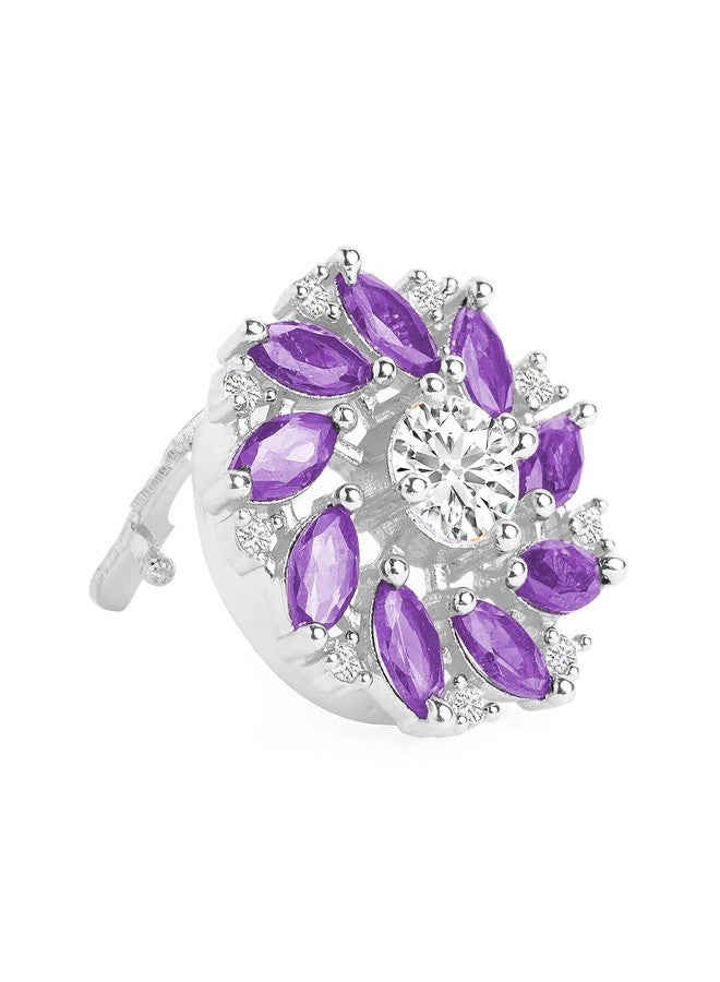 MINUTIAE Stylish Plated Clip On Shirt Button Cover Fashion Jewellery For Women's And Girls - Image 3