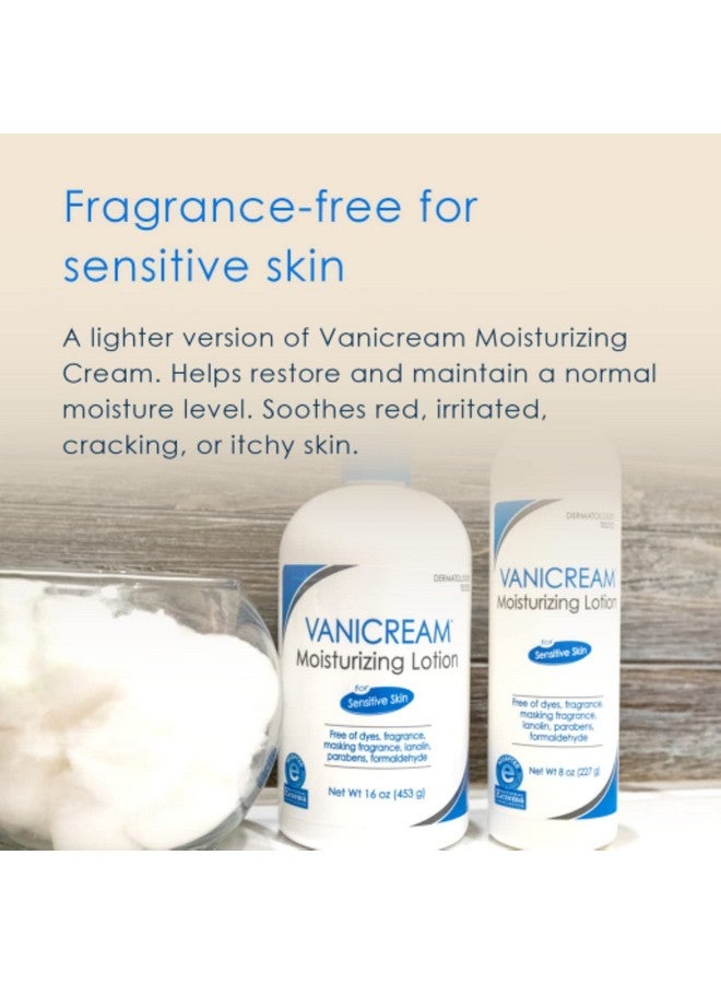 Vanicream لوشن مرطب أني كريم مع مضخة 16 أونصة سائلة (1 رطل) مصنّع بدون مهيجات شائعة لذوي البشرة الحساسة - Image 4