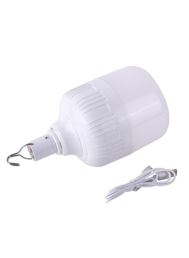 غاز - لمبة LED قابلة للشحن USB بيضاء 220 وات - Image 1