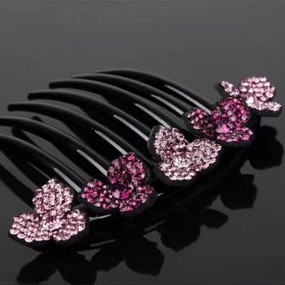 Korean Simple Luxury Rhinestone Hair CombSeven teeth - three-petal flower shades of purple Seven teeth - three-petal flower shades of purple - pzsku/Z0AE7133DAB5DDBBA9D0BZ/45/1746192574/52d79d61-2493-438b-8636-96adeb58c245