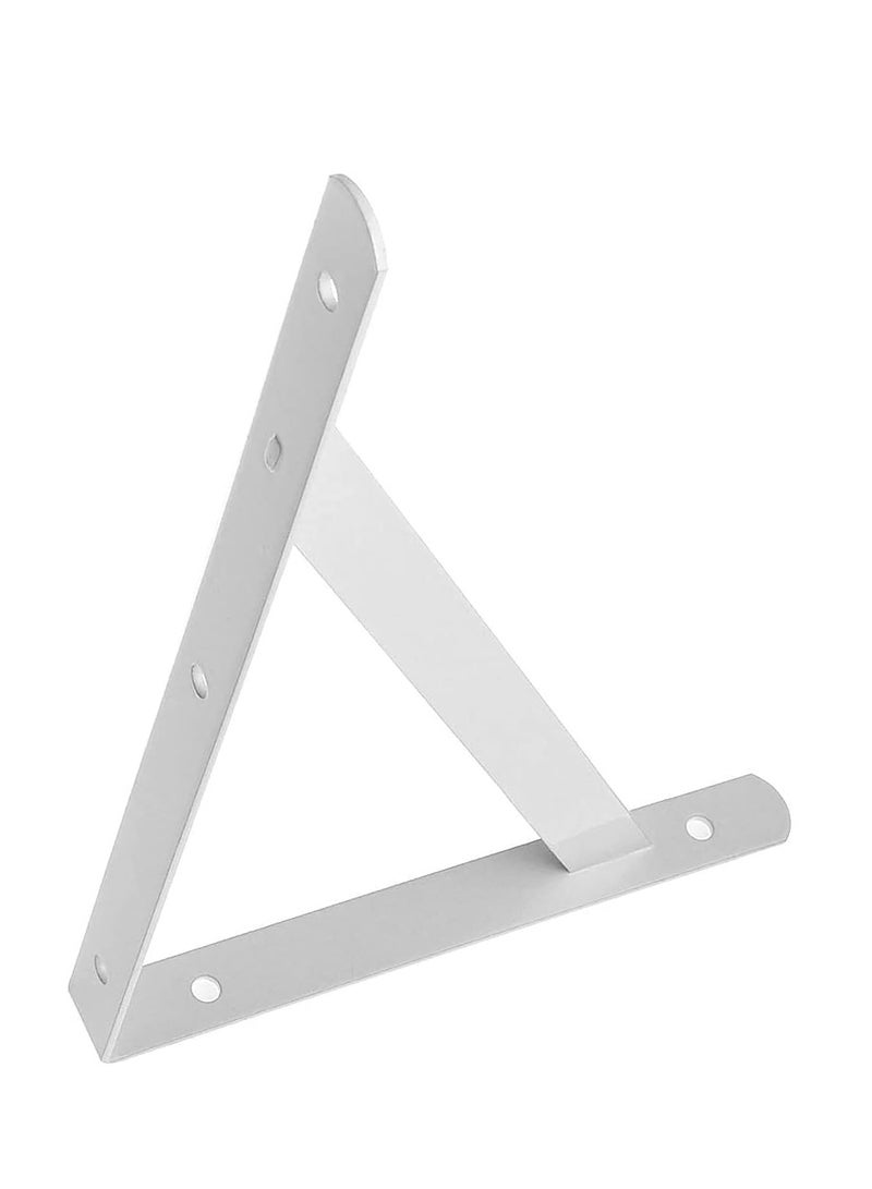 عباسلي أقواس أرفف مزدوجة للخدمة الشاقة 9 بوصة × 12 بوصة ، أرفف عائمة ترايبود مثلث الجرف L بين قوسين - Image 4