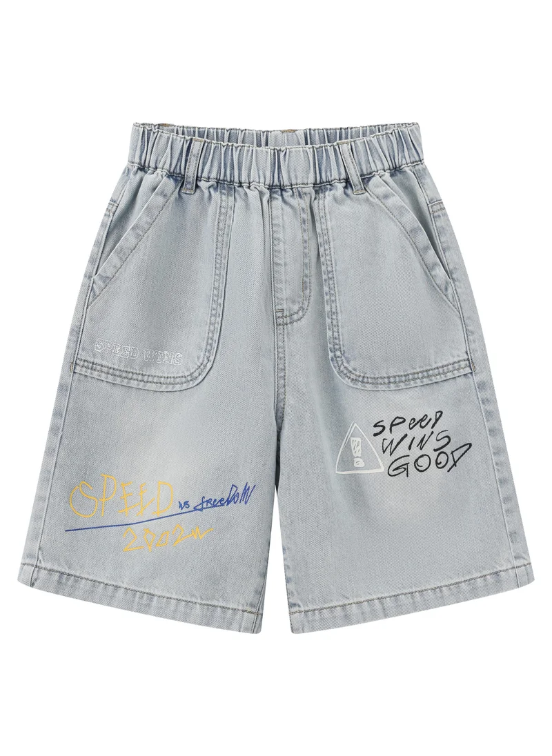 Balabala Kids Boys Denim shorts