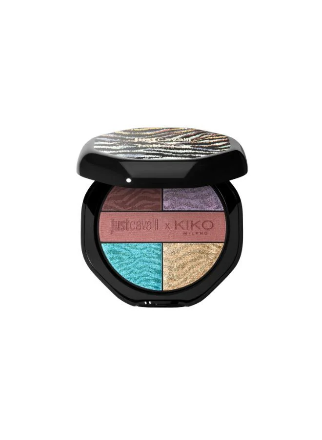 KIKO MILANO Just Cavalli X Kiko Milano Gaze Wardrobe Eyeshadow Palette 01 Just Iconic