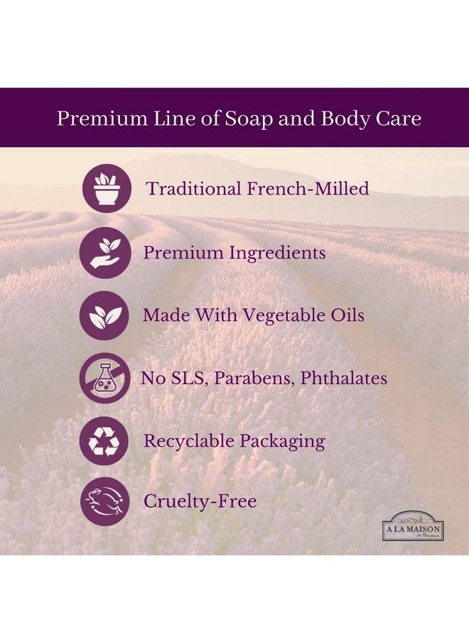 A La Maison Rosemary Mint Liquid Hand Soap Triple French Milled Natural Moisturizing Soap (338 Oz Bottle)  - Image 5