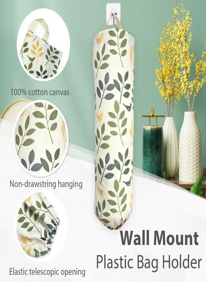 SYIPO Plastic Bag Holder, Reusable Grocery Bag Organizer, Wall Mount, 1 Pack, Tree Branches - Image 4