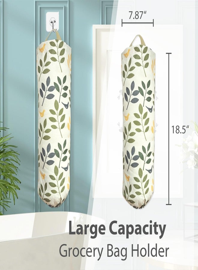 SYIPO Plastic Bag Holder, Reusable Grocery Bag Organizer, Wall Mount, 1 Pack, Tree Branches - Image 2