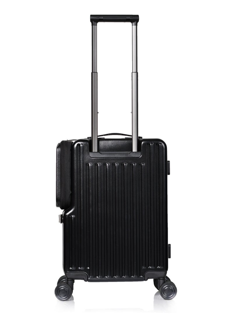 MORANO - Morano smart carry-on 20'' inch luggage with large storage compartments a side pocket with a special lock and a pocket for tablets and documents Size  37*28*50 cm - Image 1
