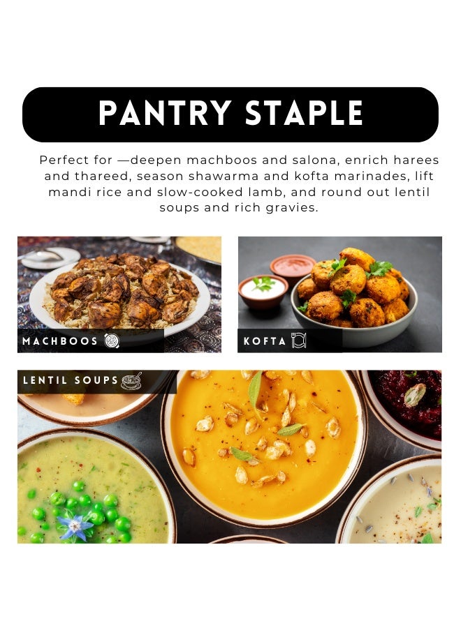 أباميك مطحنة عوافى، هيل أسود (قرون كاملة) | بادي إيليشي | أموموم سوبولاتوم | نكهة دخانية عميقة، كافور - 100 غرام | 3.5 أونصة - Image 5