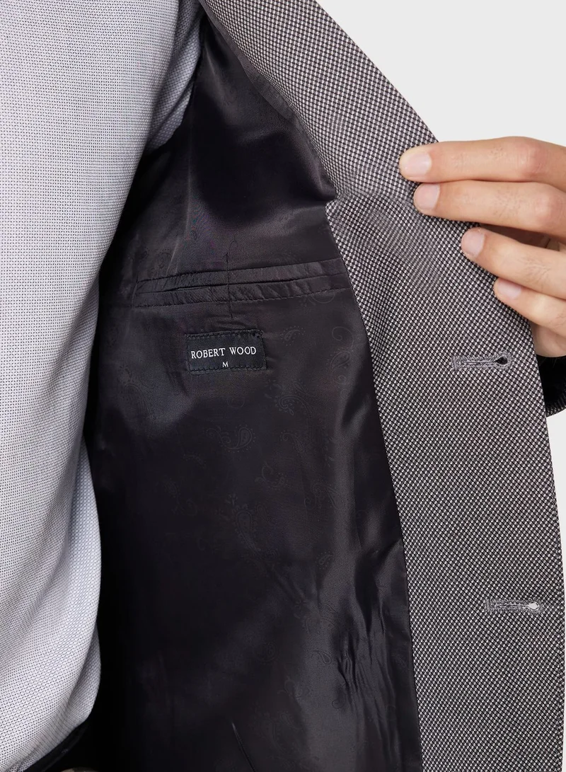 Robert Wood Mens Full Sleeve Blazer
