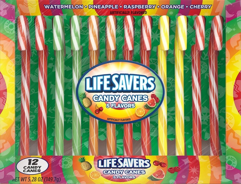 Life Savers 5 Flavors Assorted Candy Canes - Image 2