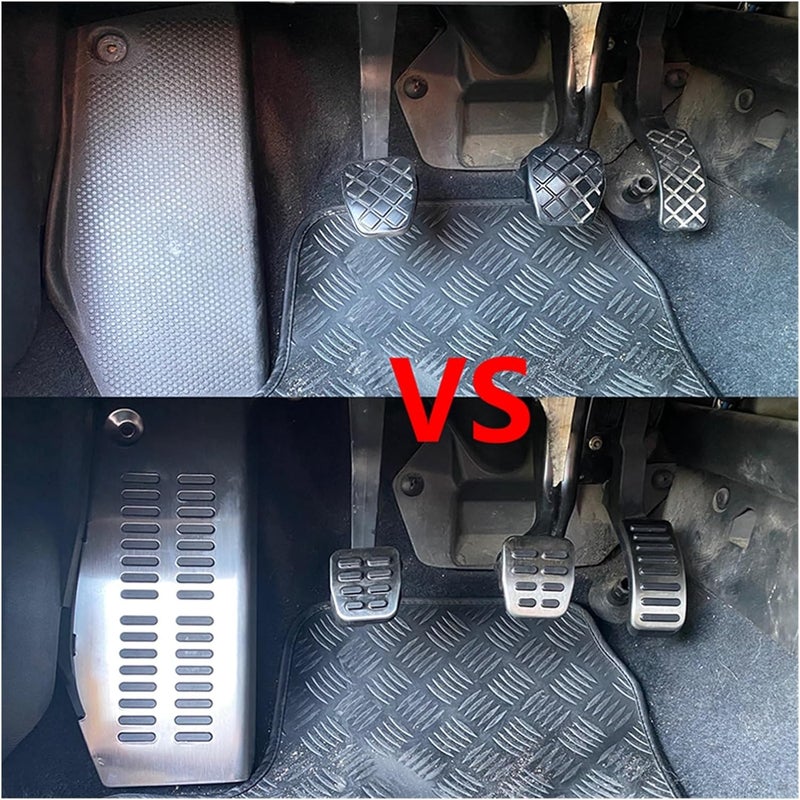 Wivplex Stainless Steel Footrest Support Pedals Caps - Image 3