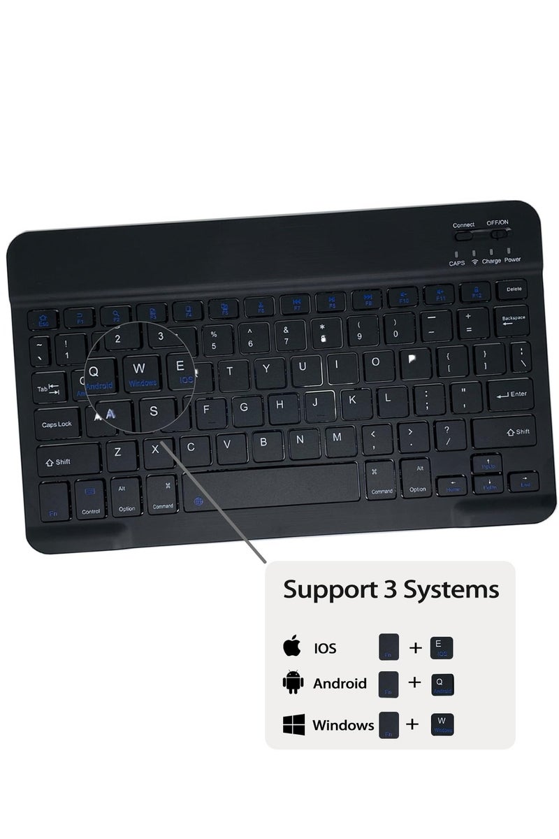 general Keyboard Cover for Honor Pad X9A 11.5 Inch QWERTY Magnetic Detachable Wireless Keyboard Case for Honor Pad X9A - Image 2