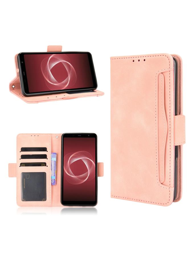 S-TOP Case For Fujitsu Arrows Be4 Plus / F-41B Skin Feel Calf Pattern Horizontal Flip Leather Case with Holder & Card Slots & Photo Frame - Image 1