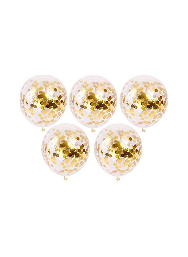 Sharpdo Chrome Metallic Gold Balloon For Happy Birthday Party Baby Shower Wedding Decoration - Image 3