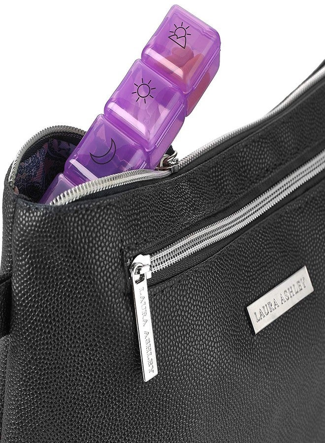 MEDca Weekly Pill Organizer - Pack of 2-4 Compartment Am/Pm Pill Box, 7 Day Large Travel Medication Dispenser Case for Vitamins, Supplements and Medicine - Image 4