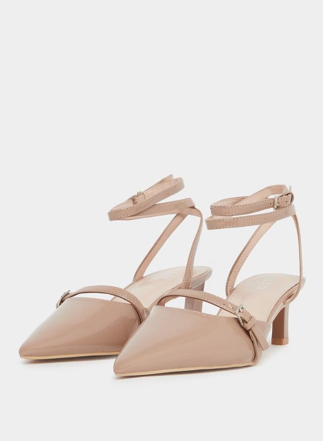 Raid Imara Buckled Strappy Kitten Heel Shoes - Image 2