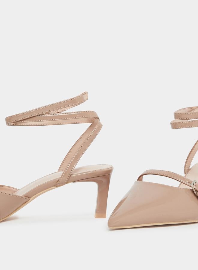 Raid Imara Buckled Strappy Kitten Heel Shoes - Image 3