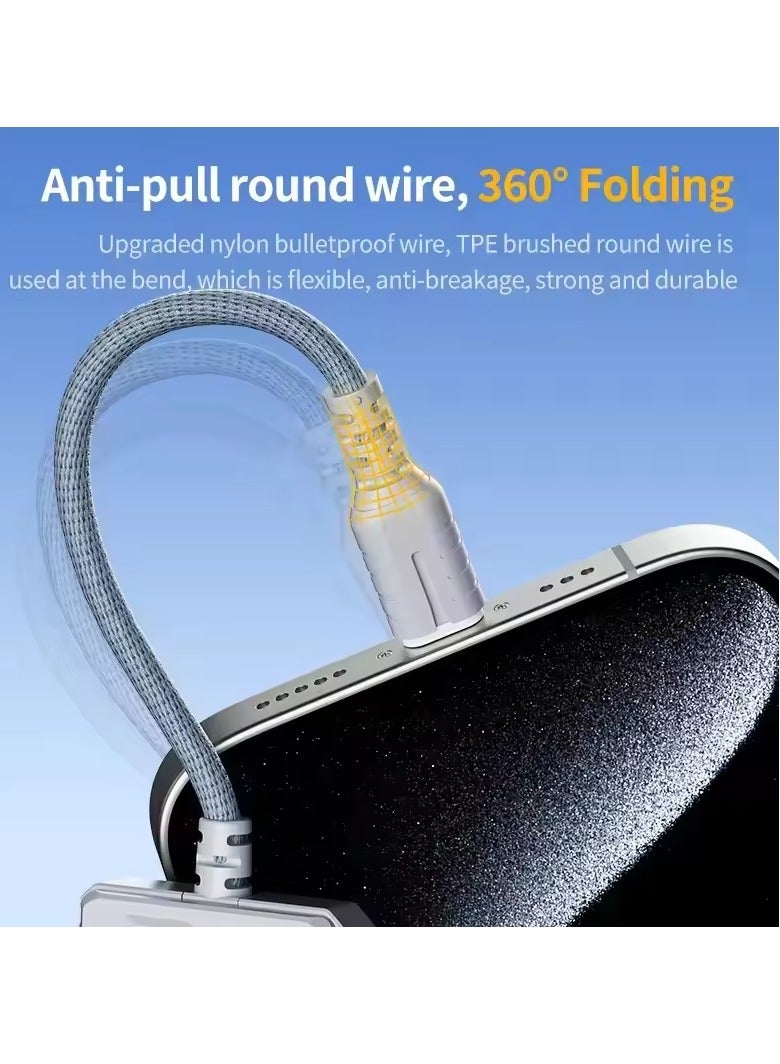 بليكستون محول 2 في 1 من بليكستون GS1 محول من USB-c إلى مقبس سماعة رأس مقاس 3.5 مم، كابل Type C إلى صوت، محول شحن سريع عالي الدقة بقوة 60 وات اللون ابيض - Image 5