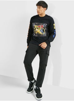 CRIMINAL DAMAGE Dragon Ball Z Goku Vs Vegeta Sweatshirt  - Image 4