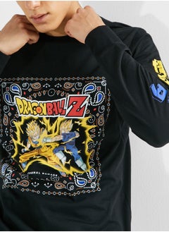 CRIMINAL DAMAGE Dragon Ball Z Goku Vs Vegeta Sweatshirt  - Image 3