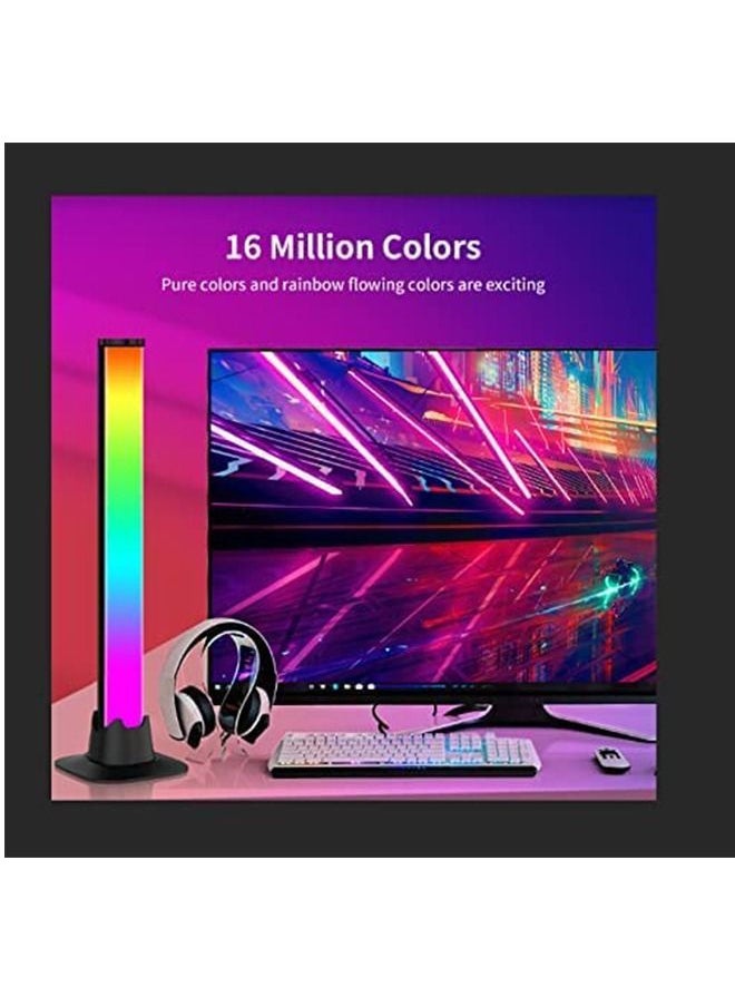 PADOM - Padom Smart LED Light Bars, RGB Flow Light Bar, Gaming Lights, Ambient Lighting with 20 Scene Modes and Music Sync Modes,Bluetooth Color Light Bar for Gaming Setup, Entertainment, PC, TV, Room Decor - Image 1