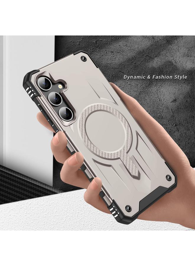 S-TOP Case For Samsung Galaxy S24 FE 5G Straship MagSafe TPU Hybrid PC Phone Case - Image 3