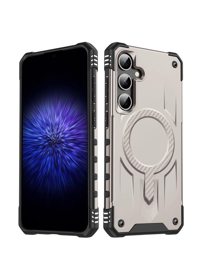 S-TOP Case For Samsung Galaxy S24 FE 5G Straship MagSafe TPU Hybrid PC Phone Case - Image 1