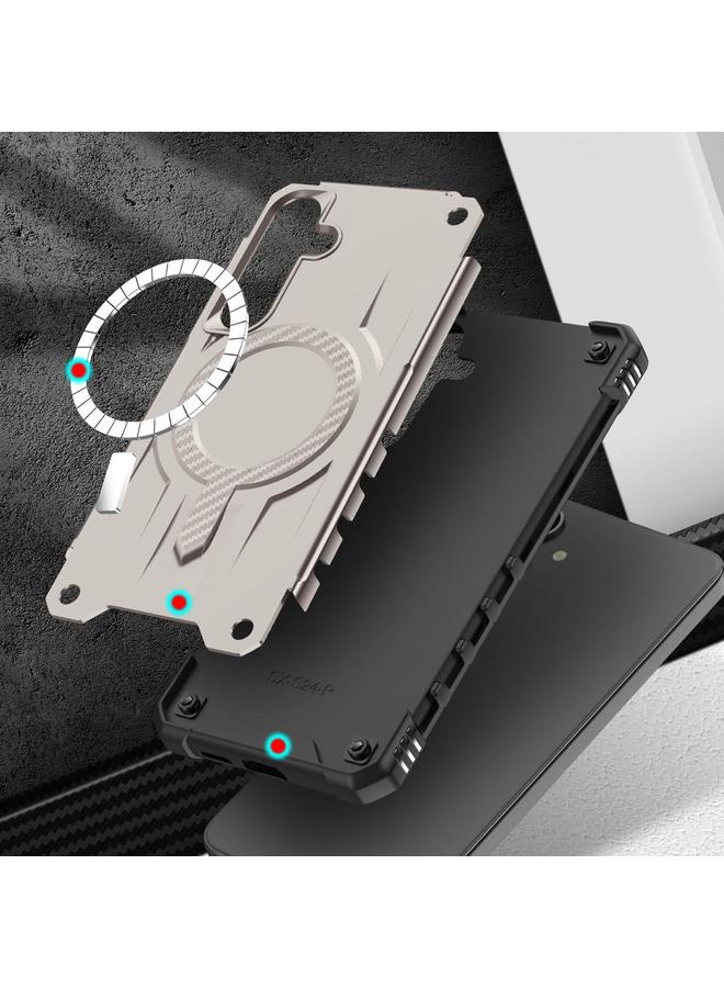 S-TOP Case For Samsung Galaxy S24 FE 5G Straship MagSafe TPU Hybrid PC Phone Case - Image 5