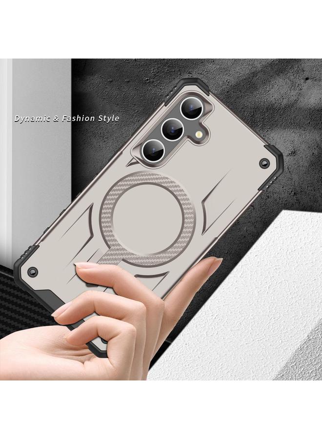 S-TOP Case For Samsung Galaxy S24 FE 5G Straship MagSafe TPU Hybrid PC Phone Case - Image 4