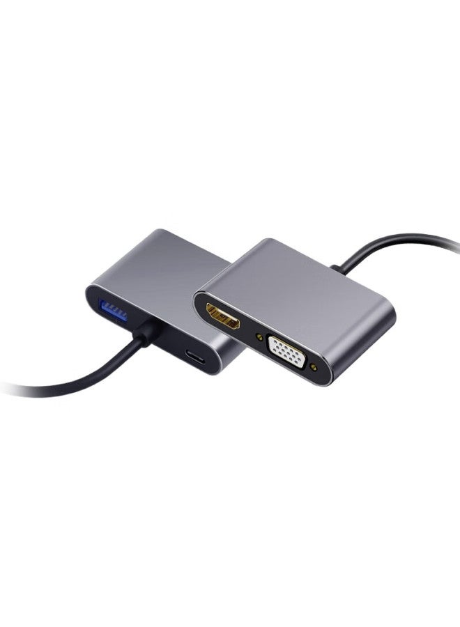 isky Expansion Dock, Usb-C To Hdmi/Vga Converter, 4K, For Apple Computers Macbook, Expands Ipad Pro, Connects To Tv Projector, Adapter For Huawei Tablets - Image 3