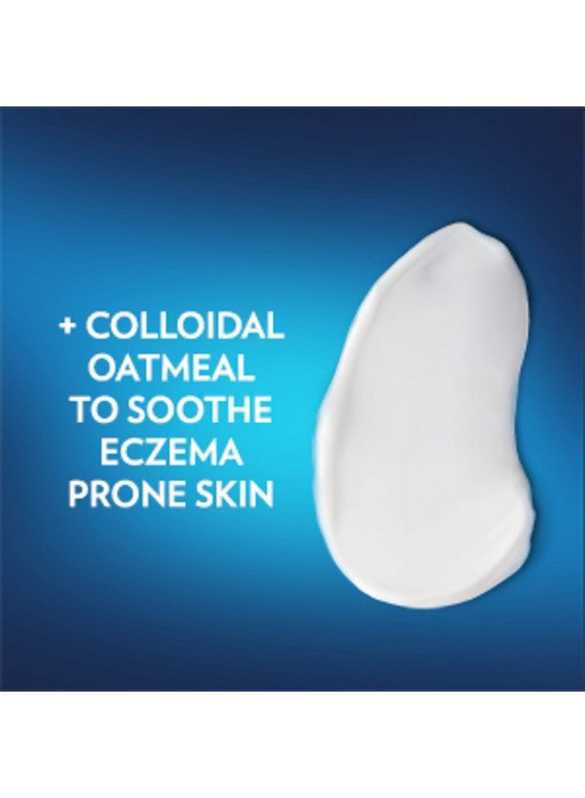 Vaseline كريم لوشن مهدئ للإكزيما لليدين والجسم للبشرة الجافة بدون رائحة كريم سريري لوشن للجسم مع دقيق الشوفان لحماية البشرة جل بروليبيدز 6.8 أونصة لكل منهما (عبوة من 2)  - Image 3