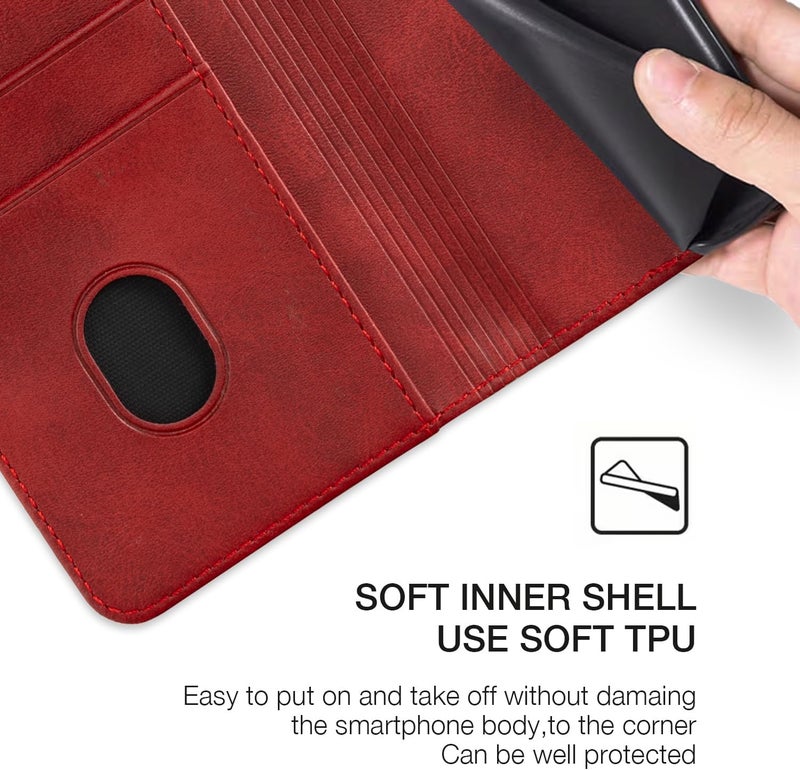 Working day delivery service Leather Flip Case Compatible with Doogee B10 Pro 4G Case with Card Holder RFID Blocking Magnetic Kickstand Slim Fit Business Protective Cover(Red) No overseas transit wait Demand-based stock planning Reliable local delivery service Easy transit optimized build Widely used design Growing order stock support Multiple design variants Trendy natural assorted colors One piece build Heat insulation layer Compact trendy practical build All storage type compatible Fine detail Wide use compliant quality Global flexible sizing options Closed & open space compatible Repeated use resistant selected material Rack sorted local inventory Space saving Flexible use switching Multi-use upgraded craftsmanship Easy daily handling design Cross-location transit friendly build Multi-use detailed build - Image 4