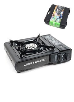 JIHAM Gas Heating Stove for Camping and Picnic – BBQ Burner, Cooking Oven, Roasting Plate – Portable and Compact, Ideal for Outdoor Cooking – Random Color Selection  - Image 1