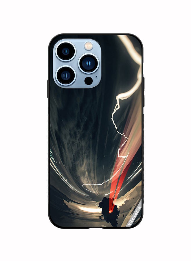VR CREATIVE Protective Case Cover For Apple iPhone 14 Pro Max Abstract Design Multicolour - Image 1