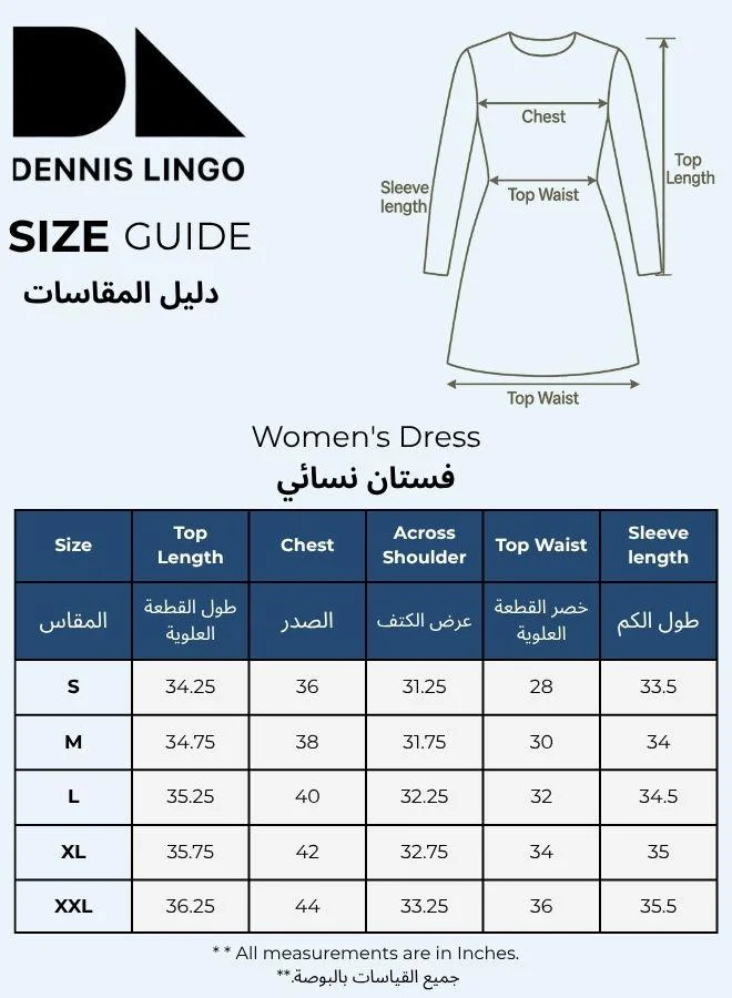 Dennis Lingo white and pink Patterned Mini Pink Dress for Women | Best Price UAE