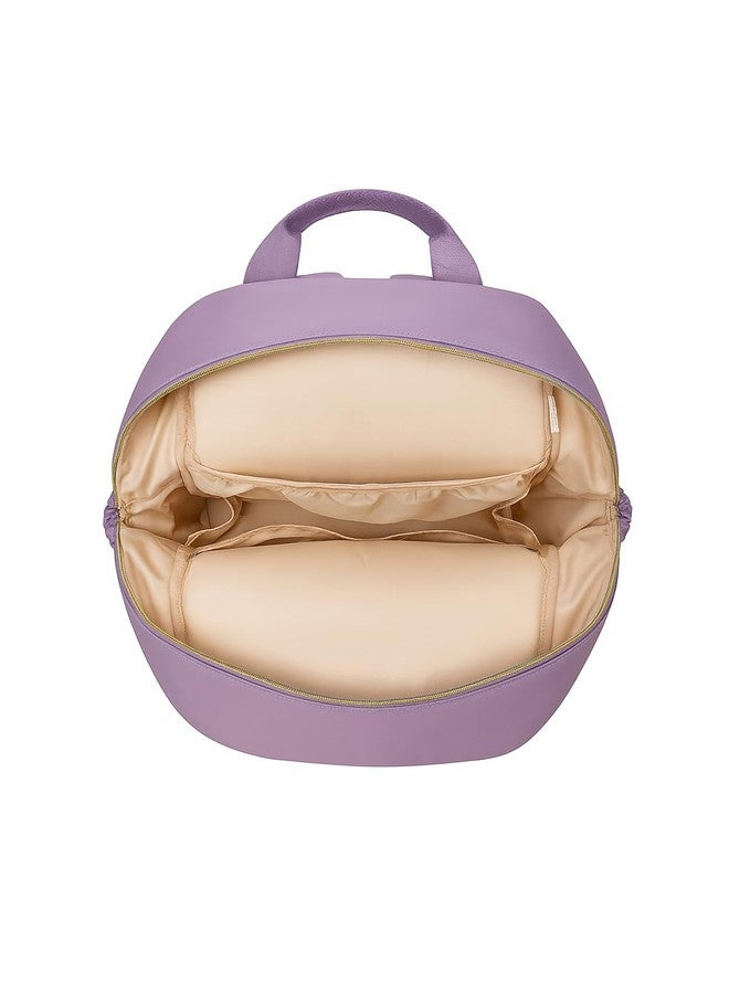 Winnies Diaper Backpack for Multi-Function Bag with Changing Pad Insulated Bottle Holders Large Capacity diaper backpack for Travel Essentials Moms & Dads New Born Babys (Purple) - Image 3