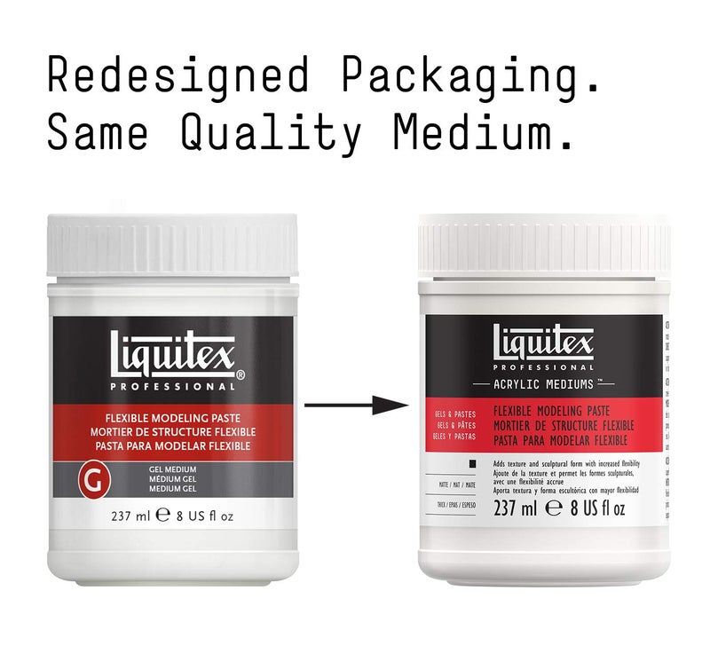 Liquitex معجون النمذجة المرن الاحترافي من ليكويتكس، 237 مل (8 أونصات) - Image 2