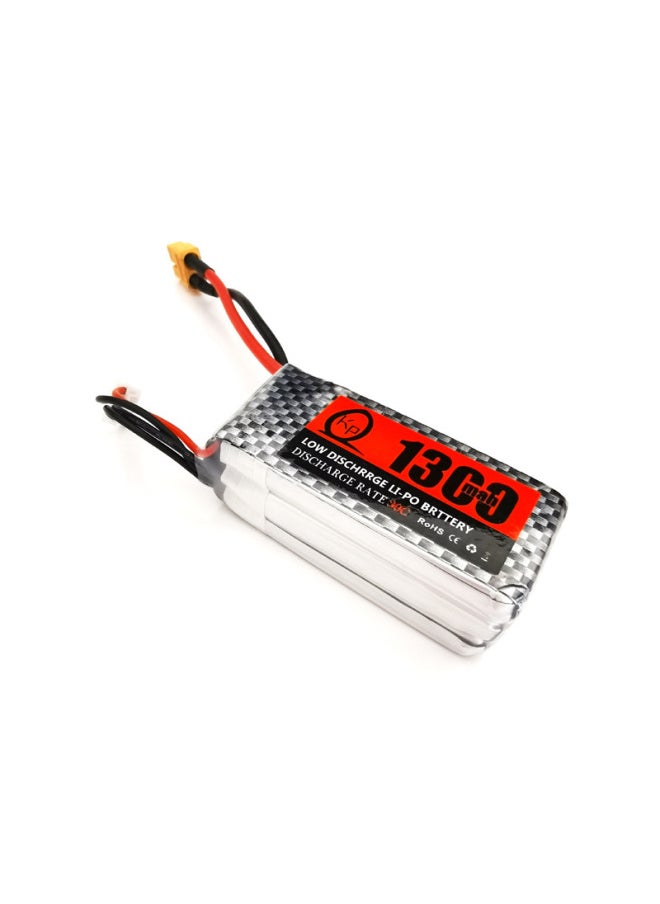 Model Battery 1300mAh 1500mAh 2200mAh 11.1v 30C Full Capacity High Model Ship Model-Color:3S 1300mAh T Head