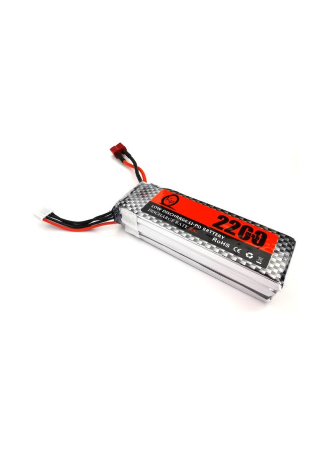 Model Battery 1300mAh 1500mAh 2200mAh 11.1v 30C Full Capacity High Model Ship Model-Color:3S 1300mAh T Head