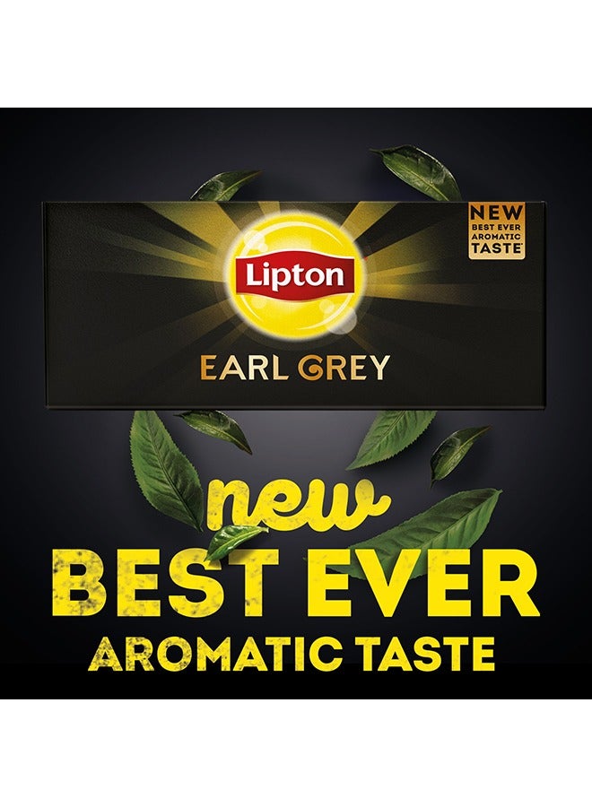 Lipton Earl Grey Envelope Tea 25 Teabags (37.5g) - Image 2